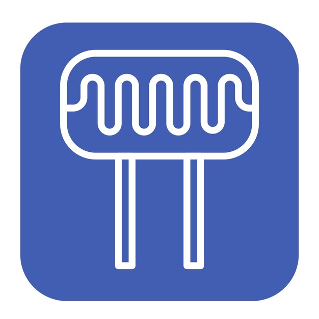 La imagen vectorial del icono del fotoresistor se puede utilizar para los sensores