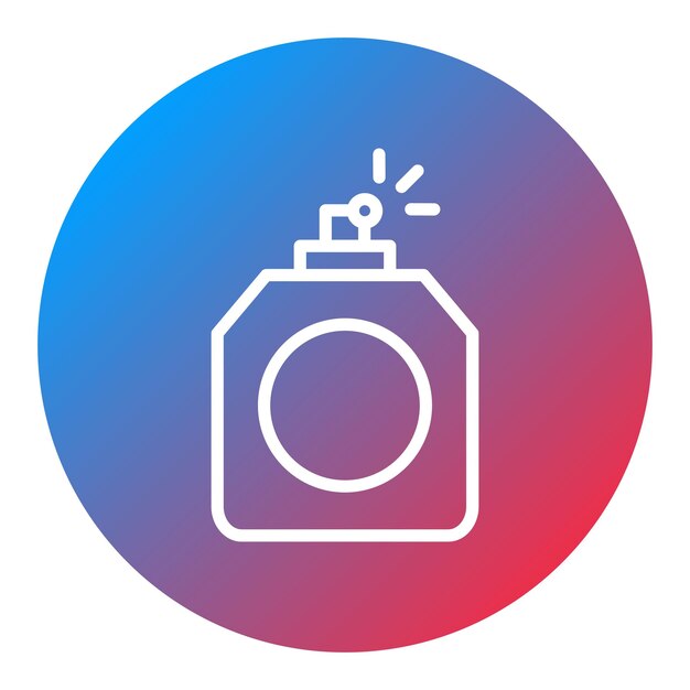Imagen vectorial del icono de la fragancia Se puede usar para la lavandería