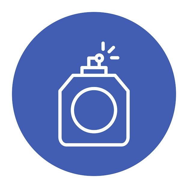 Imagen vectorial del icono de la fragancia Se puede utilizar para la lavandería