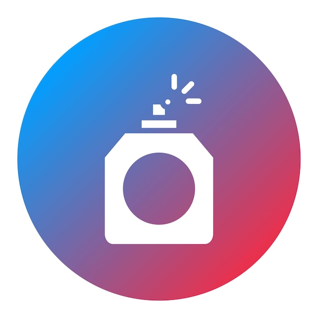 Imagen vectorial del icono de la fragancia Se puede utilizar para la lavandería