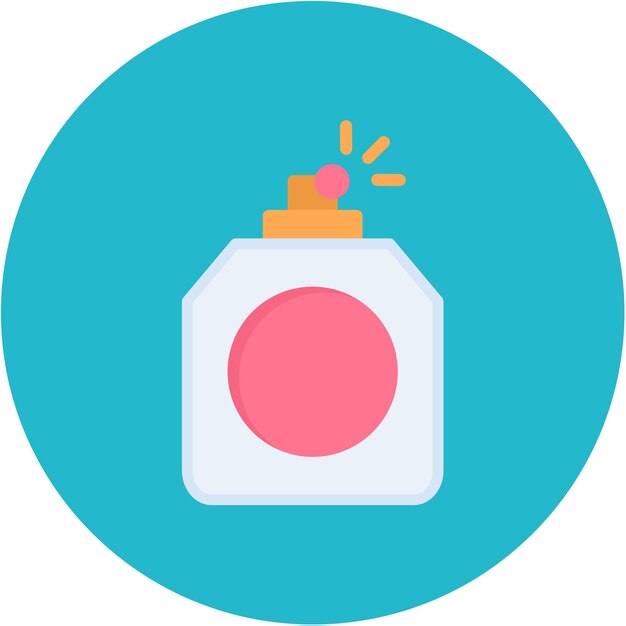 Imagen vectorial del icono de la fragancia Se puede utilizar para la lavandería