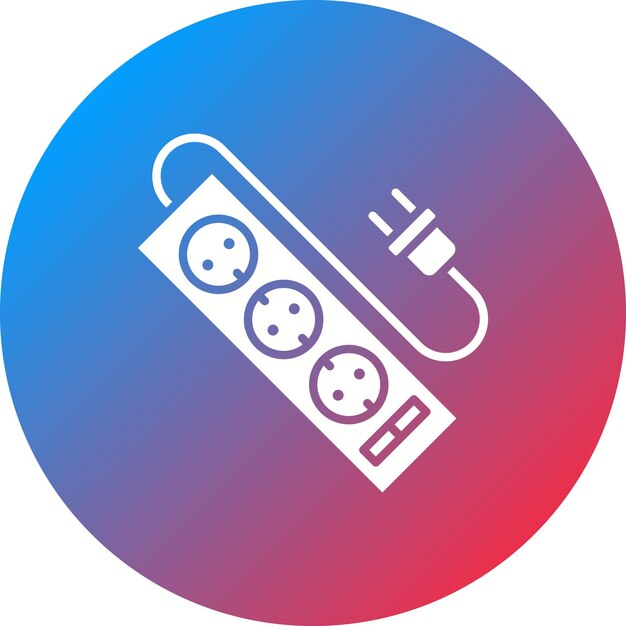 Imagen vectorial del icono de la franja de energía Se puede utilizar para herramientas eléctricas