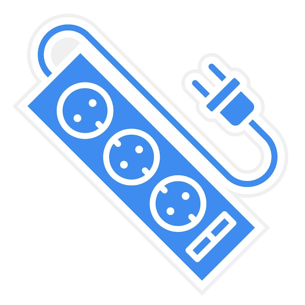 Imagen vectorial del icono de la franja de energía Se puede utilizar para herramientas eléctricas