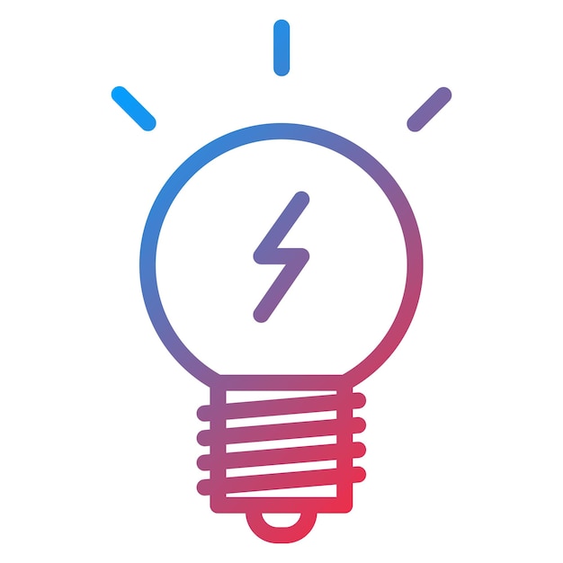 Imagen vectorial del ícono de la fuente de luz Se puede utilizar para la iluminación