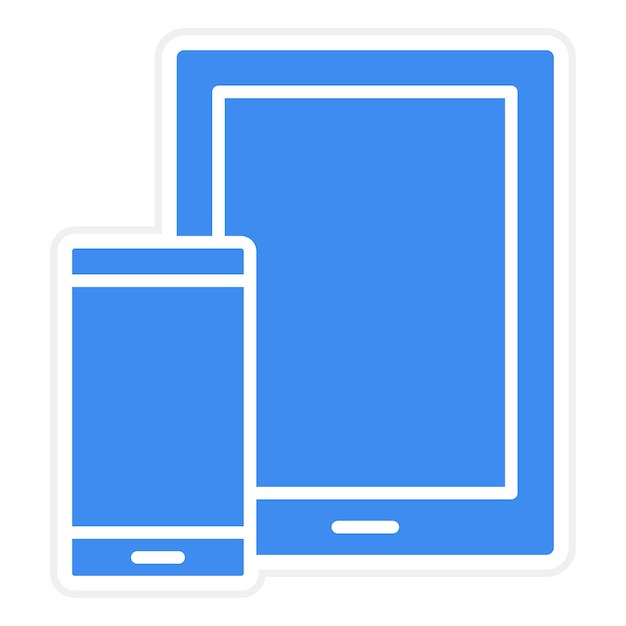 Imagen vectorial del icono del gadget Se puede usar para Mall