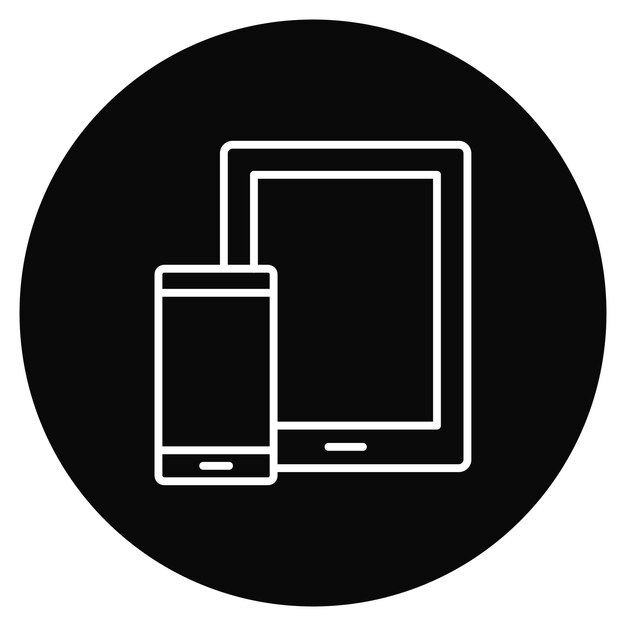 Imagen vectorial del icono del gadget Se puede usar para Mall
