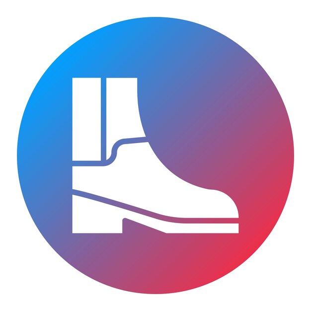 La imagen vectorial del icono de Gaiters se puede usar para el trekking