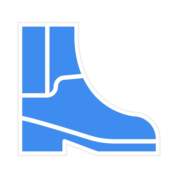 La imagen vectorial del icono de Gaiters se puede usar para el trekking