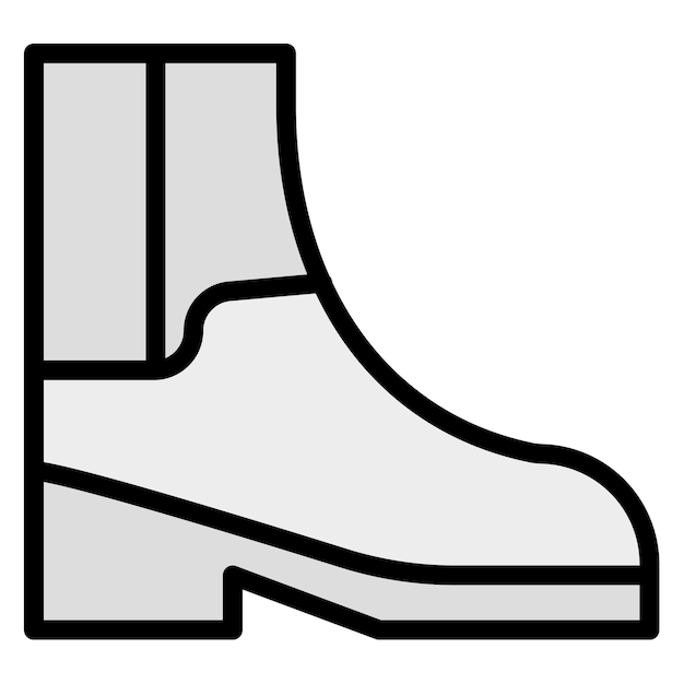 La imagen vectorial del icono de Gaiters se puede usar para el trekking
