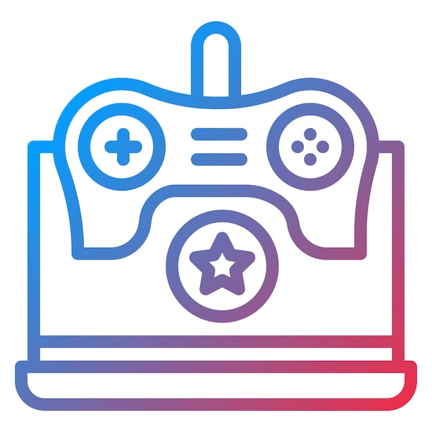 Imagen vectorial de icono de gamificación Se puede utilizar para la incorporación empresarial