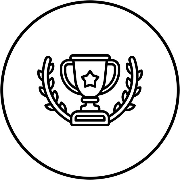 Imagen vectorial del icono del ganador Se puede usar para Auto Racing