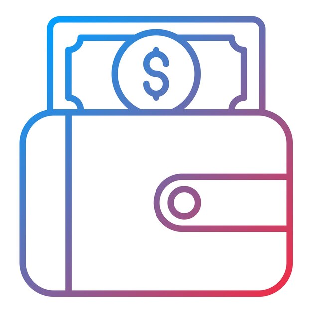 Imagen vectorial del icono de ganancias Se puede utilizar para invertir