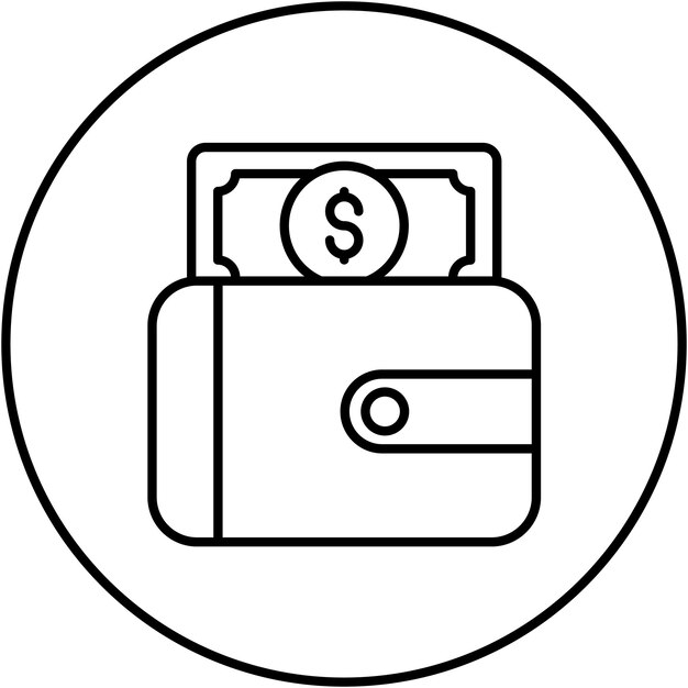 Imagen vectorial del icono de ganancias Se puede utilizar para invertir