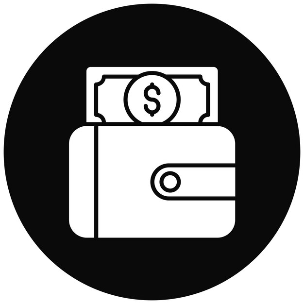 Imagen vectorial del icono de ganancias Se puede utilizar para invertir