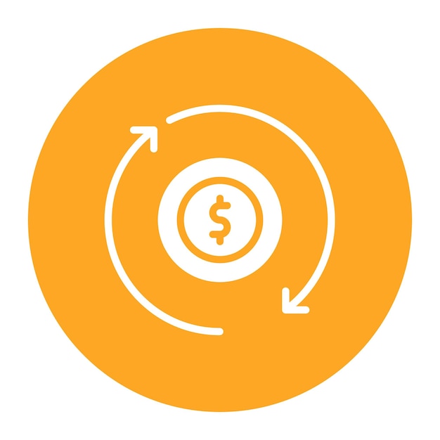 Imagen vectorial del icono de las ganancias retenidas Se puede utilizar para el crédito y el préstamo