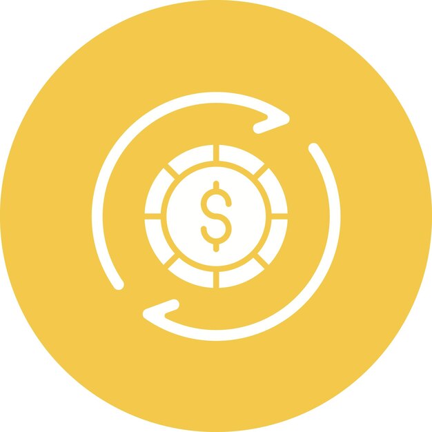 Imagen vectorial del icono de las ganancias retenidas Se puede utilizar para Finanzas