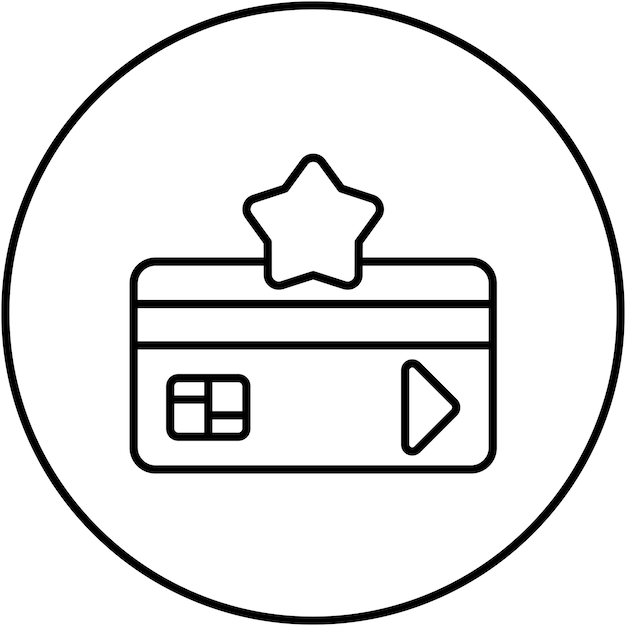 Imagen vectorial del icono de ganar puntos de recompensa Se puede usar para el Cyber Lunes
