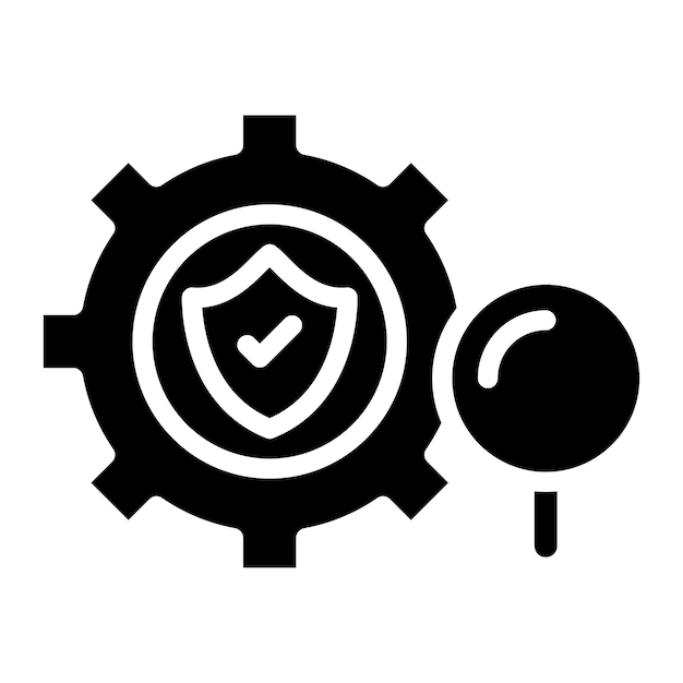 Imagen vectorial del icono de garantía de calidad Puede utilizarse para la gestión de operaciones