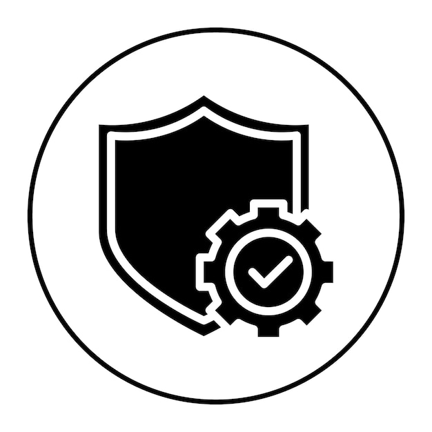 Imagen vectorial de icono de garantía de calidad Puede utilizarse para la producción en masa