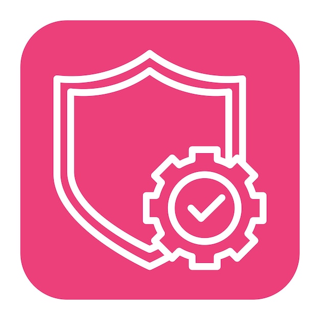 Imagen vectorial de icono de garantía de calidad Puede utilizarse para la producción en masa