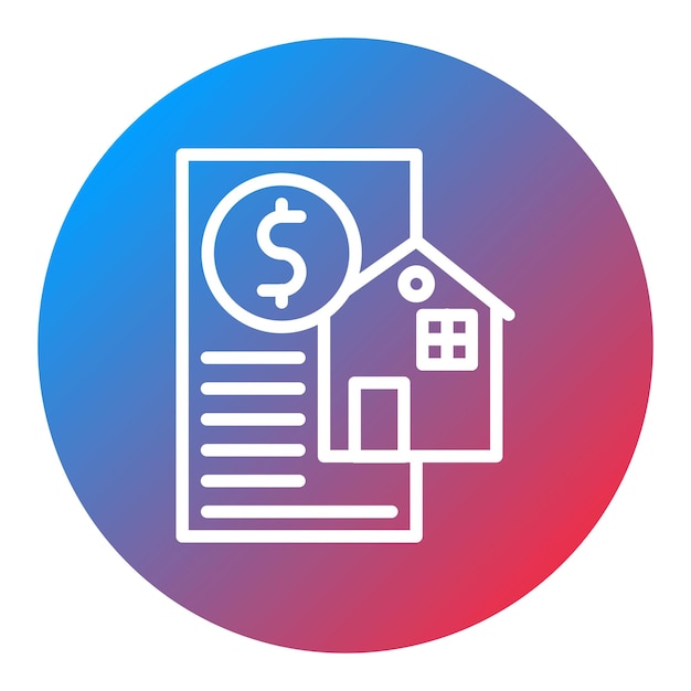 Imagen vectorial de icono de garantía Se puede utilizar para crédito y préstamo