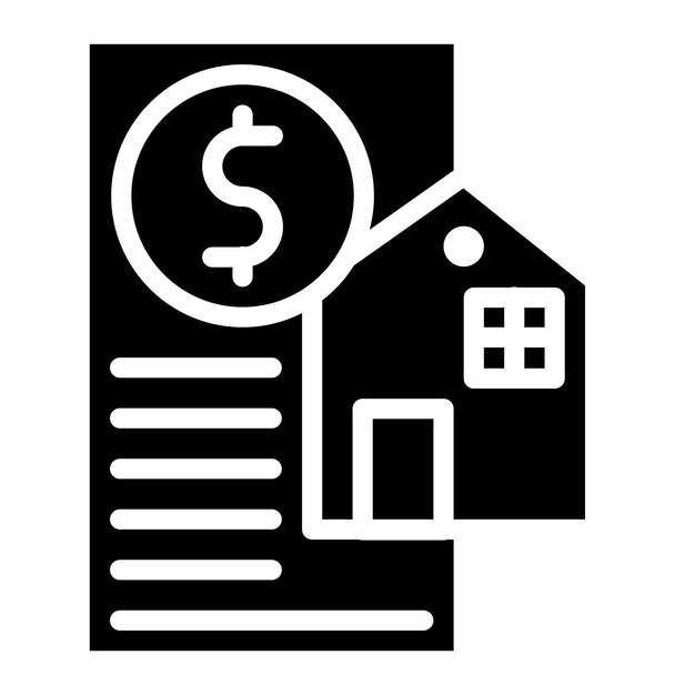 Imagen vectorial de icono de garantía Se puede utilizar para crédito y préstamo