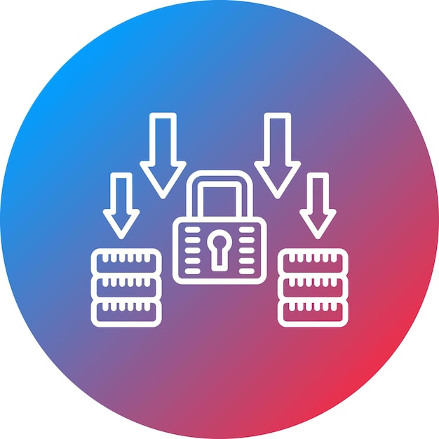 Imagen vectorial del icono de los gastos fijos Se puede utilizar para la contabilidad