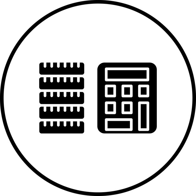 Imagen vectorial del icono de gastos Se puede utilizar para los servicios de dinero en línea