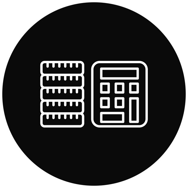 Imagen vectorial del icono de gastos Se puede utilizar para los servicios de dinero en línea