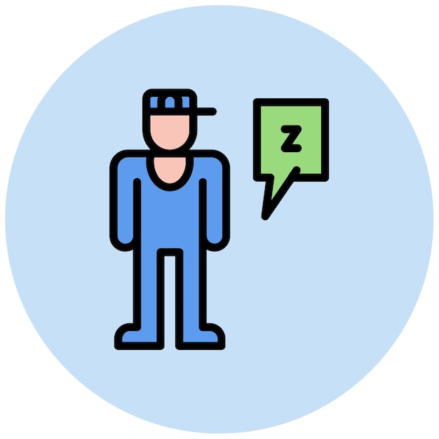 Imagen vectorial del icono de la Generación Z Se puede utilizar para Generation Gap