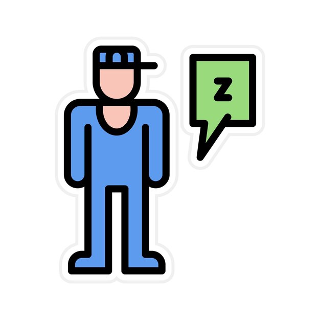 Imagen vectorial del icono de la Generación Z Se puede utilizar para Generation Gap