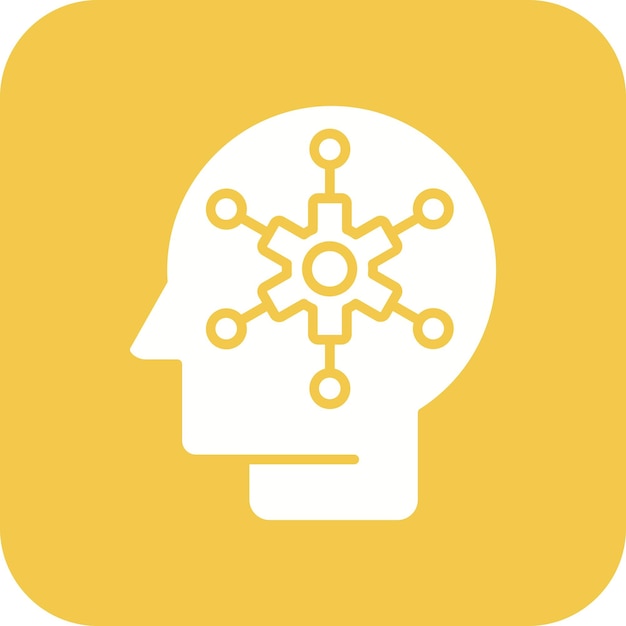 Imagen vectorial del icono de gestión de activos inteligentes Puede utilizarse para Factory
