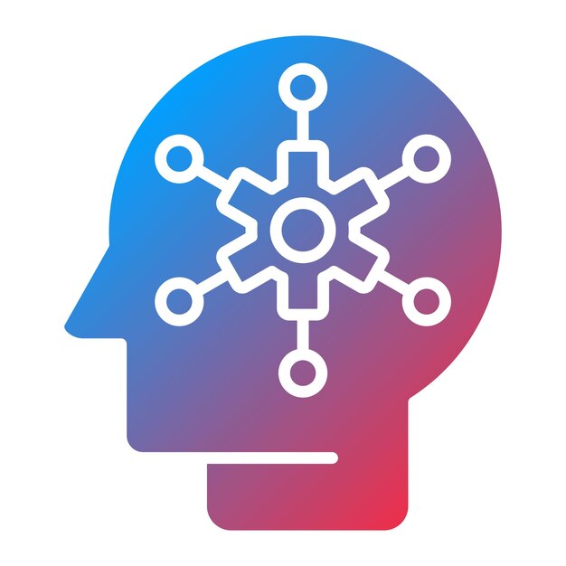 Imagen vectorial del icono de gestión de activos inteligentes Puede utilizarse para Factory