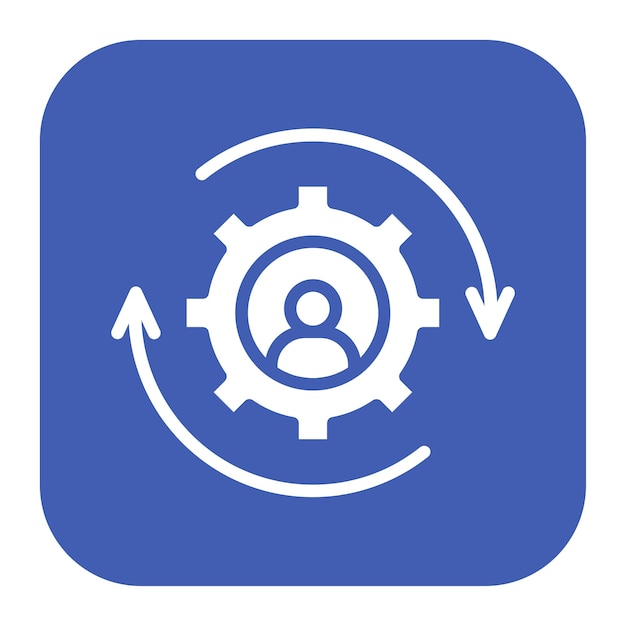 Imagen vectorial del icono de gestión de cambios Puede utilizarse para los riesgos empresariales