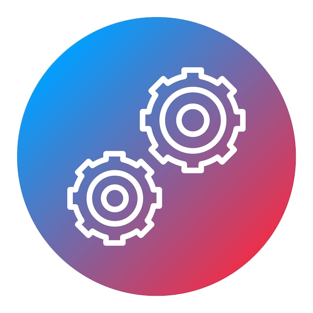 Imagen vectorial del icono de gestión de configuración Puede utilizarse para la garantía de calidad