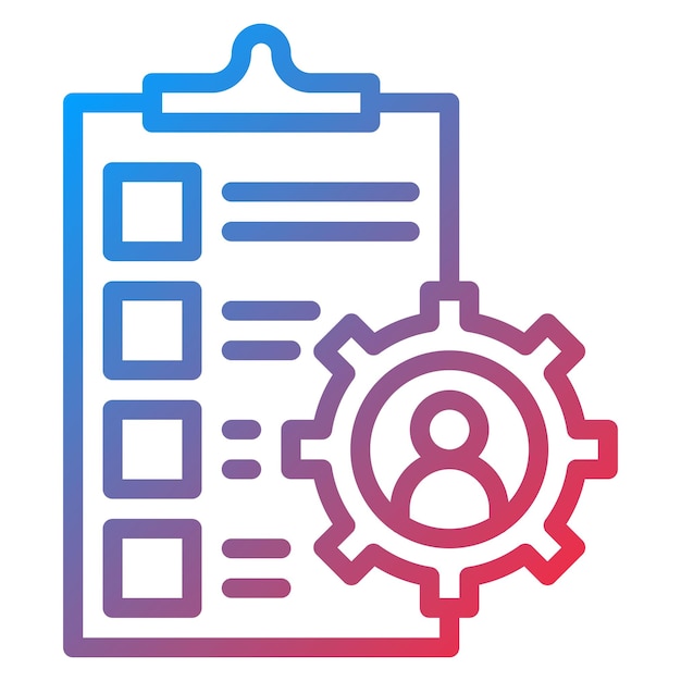 Imagen vectorial del icono de gestión del cumplimiento Se puede utilizar para el cumplimiento y la regulación