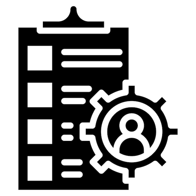 Imagen vectorial del icono de gestión del cumplimiento Se puede utilizar para el cumplimiento y la regulación