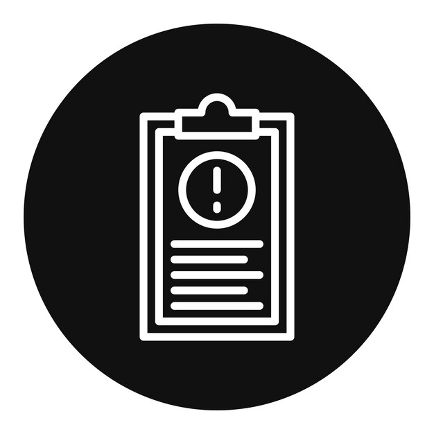 Imagen vectorial del icono de gestión de emergencias Puede utilizarse para los servicios públicos