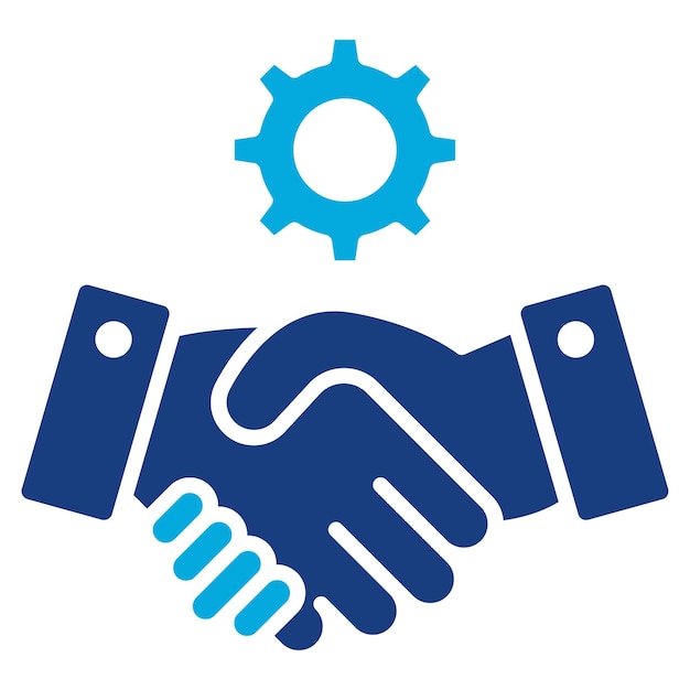 Imagen vectorial de icono de gestión de relaciones con el cliente Se puede utilizar para la tecnología de marketing