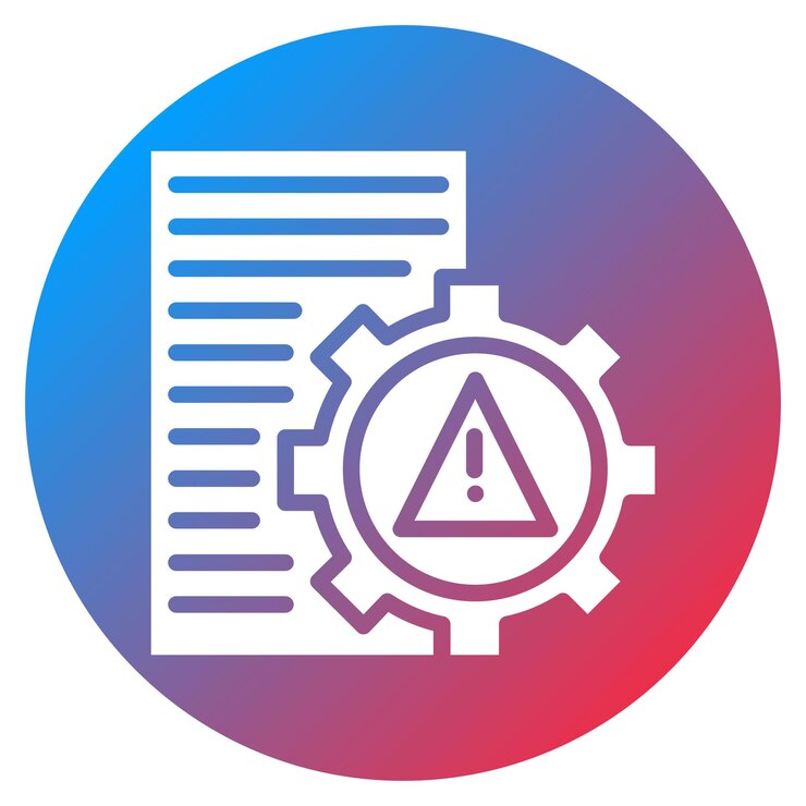 Vector imagen vectorial del icono de gestión de riesgos legales se puede utilizar para el rendimiento empresarial