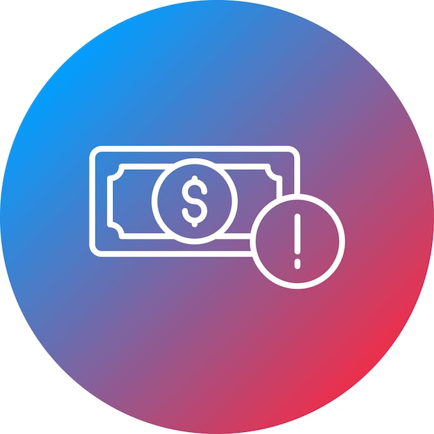 Imagen vectorial del icono de gestión de riesgos Puede utilizarse para la inversión