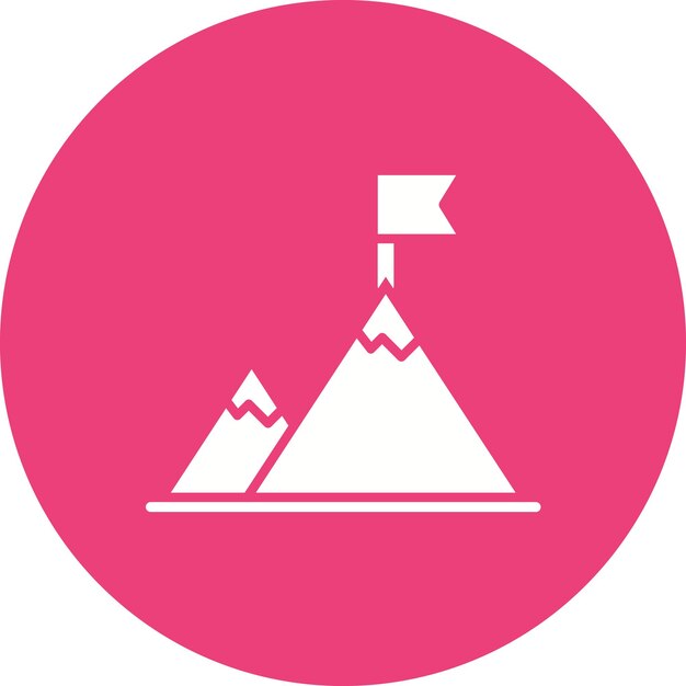 Imagen vectorial de icono de Get On Top Se puede utilizar para la gestión empresarial
