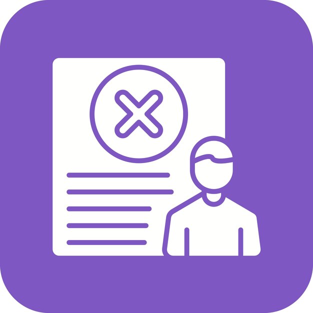 La imagen vectorial del icono de Getting Fired se puede utilizar para la gestión empresarial