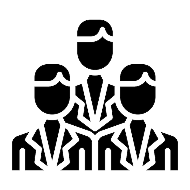 Imagen vectorial del icono de gobierno corporativo Se puede utilizar para la auditoría empresarial