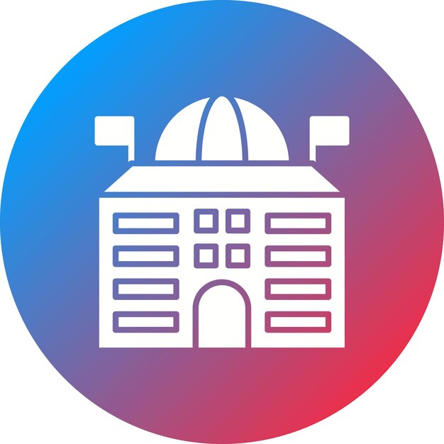 Imagen vectorial de icono del gobierno Se puede utilizar para la legislación de la ley