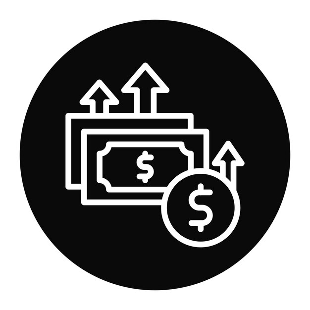 Imagen vectorial del ícono del golpe de precio Se puede utilizar para concesionarios de automóviles