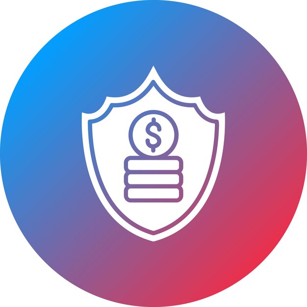 Imagen vectorial de icono de gráfico Se puede utilizar para Finanzas y Dinero