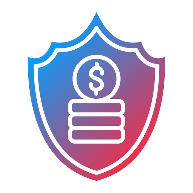 Imagen vectorial de icono de gráfico Se puede utilizar para Finanzas y Dinero