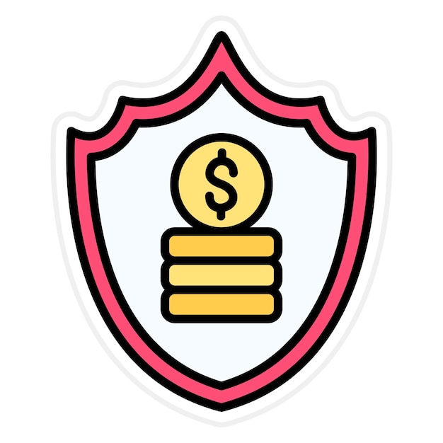 Imagen vectorial de icono de gráfico Se puede utilizar para Finanzas y Dinero