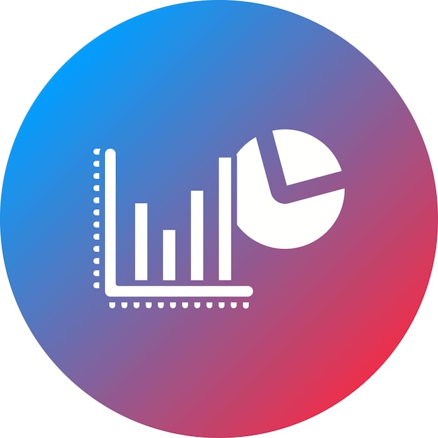 Imagen vectorial del icono del gráfico de la tarta Se puede utilizar para la retroalimentación del cliente